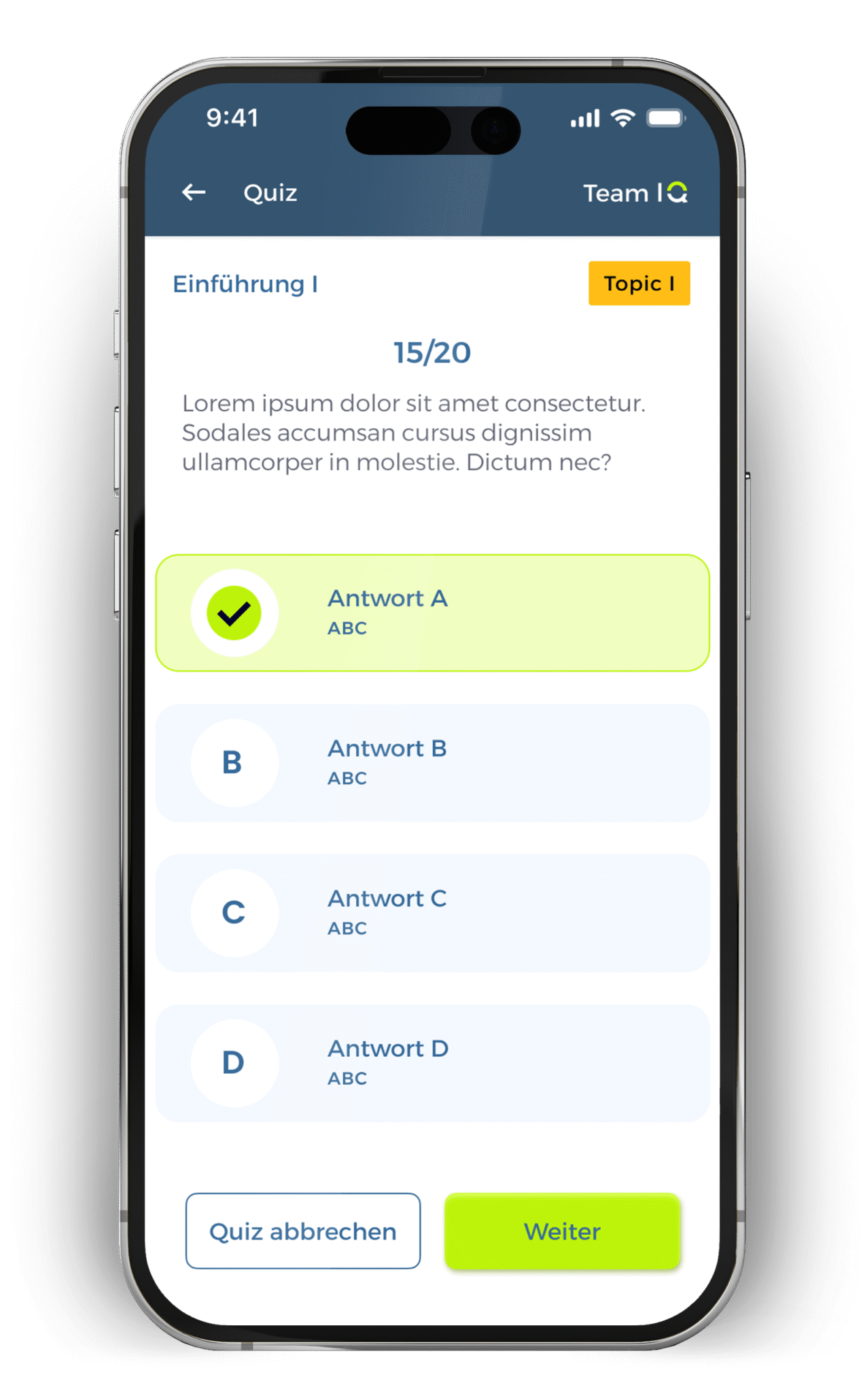 TeamIQ_Mockup-Quiz_ohne-shadow Quiz der TeamIQ App
